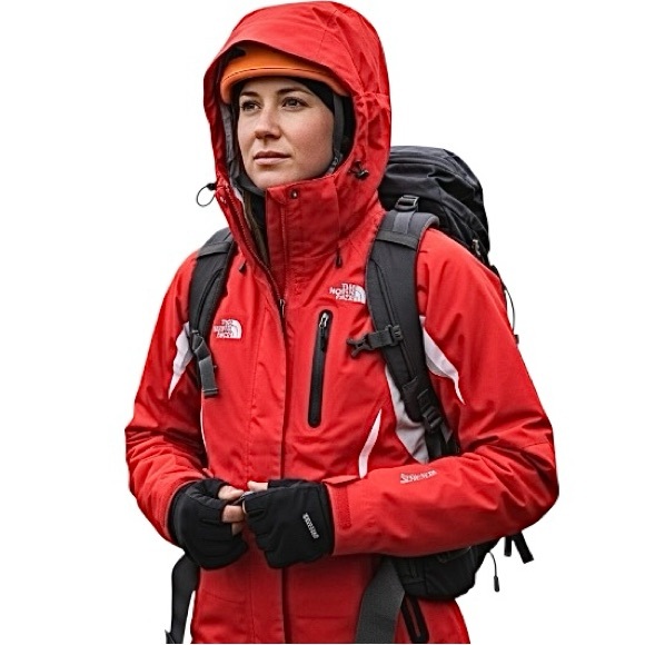 The North Face Jackets & Blazers - The North Face Summit Series GORETEX red ski snowboard alpine waterproof shell L